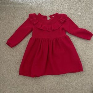 Baby girl sweater dress